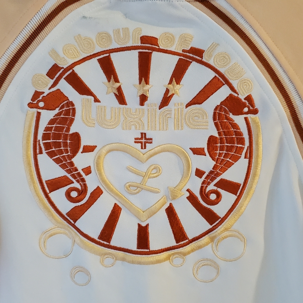Luxirie by LRG Women's Hard To Imagine Track Jacket Size Small - Y2K